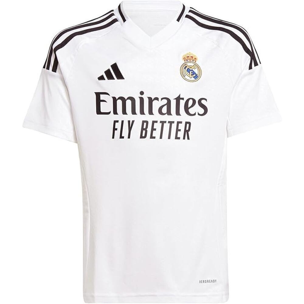 Adidas Men’s Real Madrid Authentic Version Home Soccer Jersey M